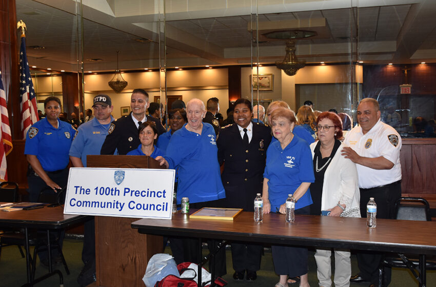  Well Deserved Honors at 100th Precinct