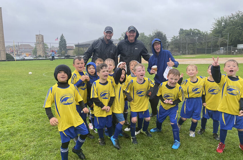  St. Francis’ First Grade Boys Take the W in the Rain