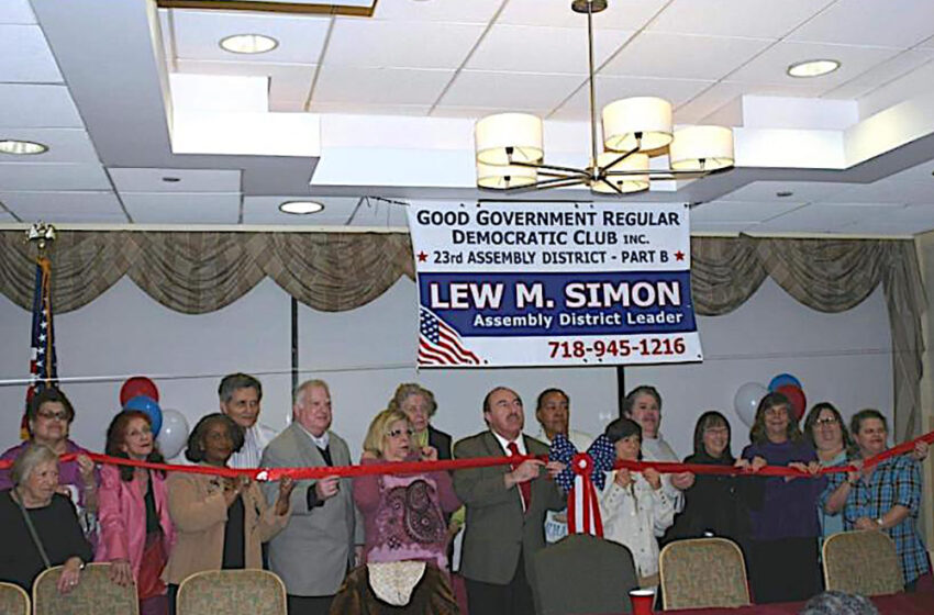  Democratic Club Makes Resurgence in Lew Simon’s Honor