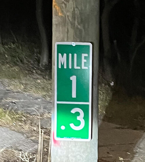  Mile Markers for Cross Bay