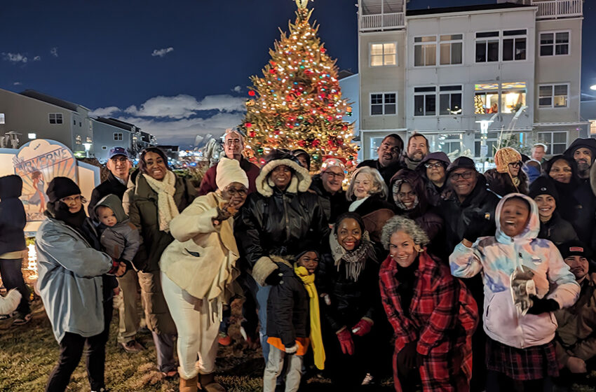  Arverne Holds Its First Holiday Tree Lighting