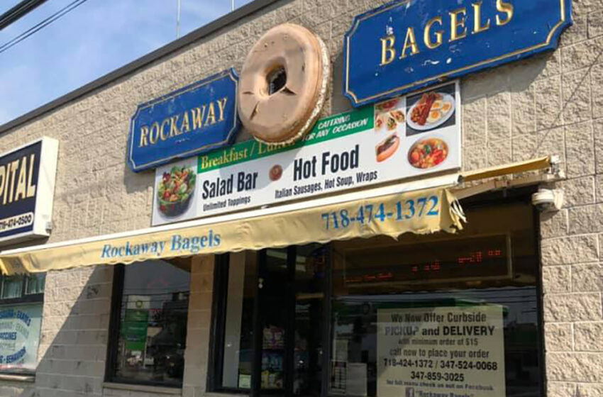  Rockaway Bagels Earns Third Best Bagel in Queens