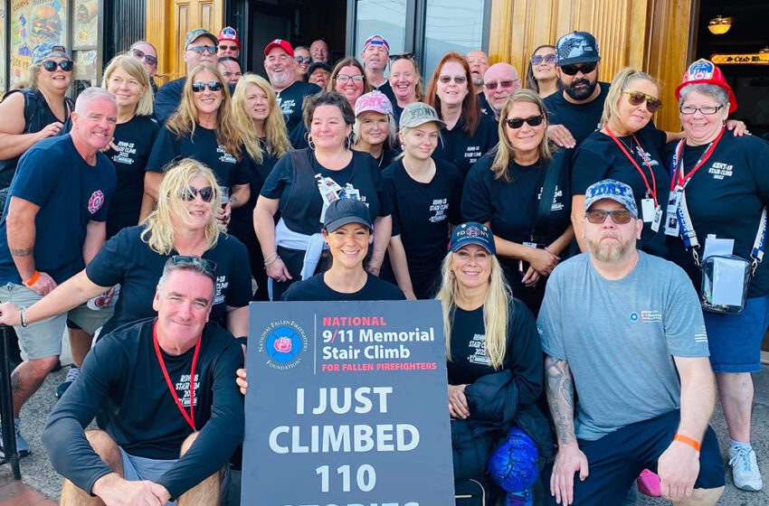 Team RBNY-18 Raises More than $9K in 9/11 Stair Climb