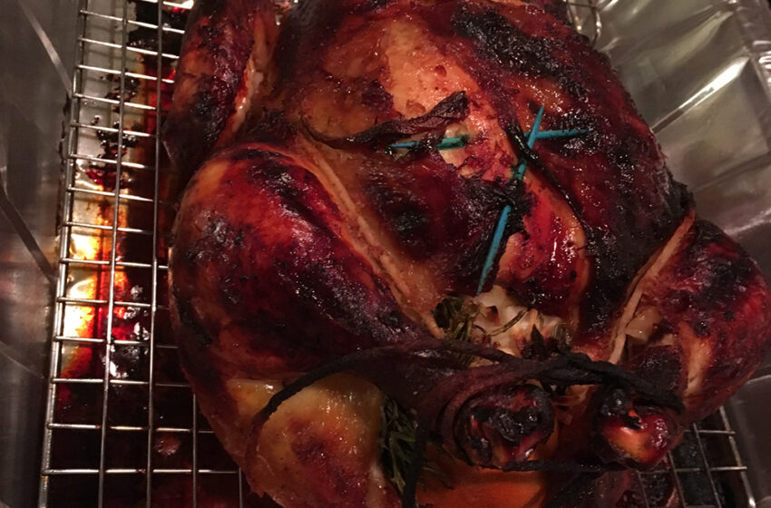  Honey Horseradish Roasted Chicken