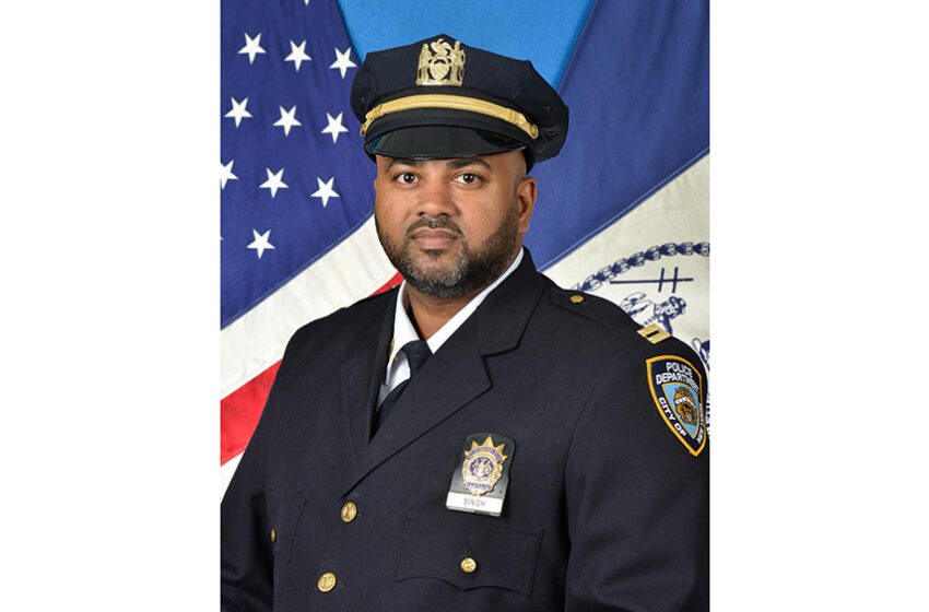  Captain Singh Officially Named 100th Precinct Commanding Officer