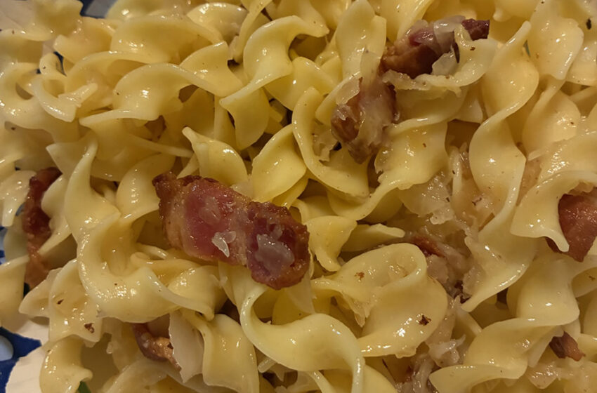  Sauerkraut Bacon  and Onion