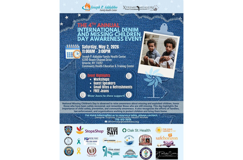  4th Annual Denim Day Event to Bring Awareness  to Missing Children