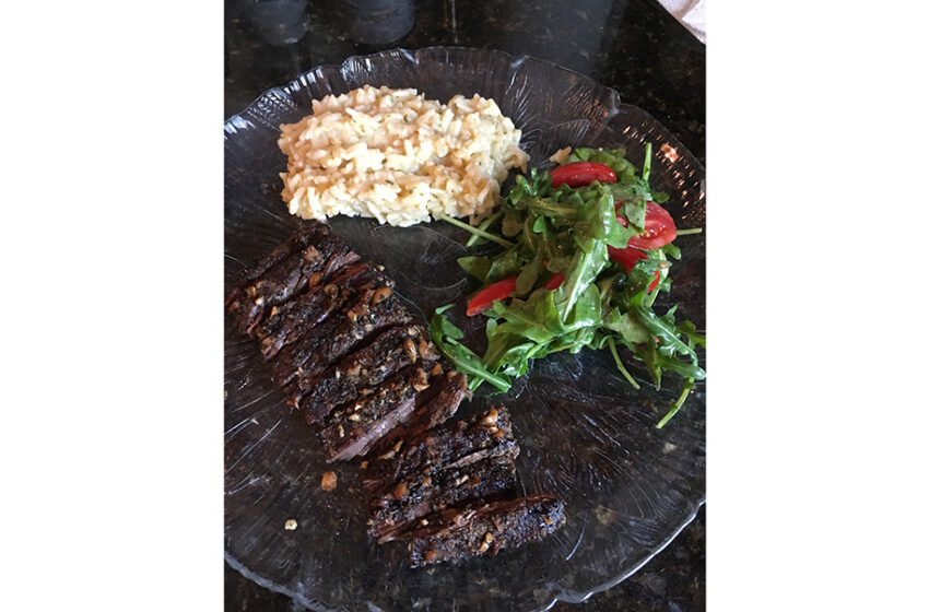  Slow Cooker Skirt Steak in a Rub